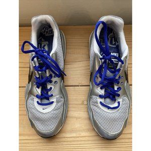 Womens Nike Air Team Silver/Black Sneakers Sz 10